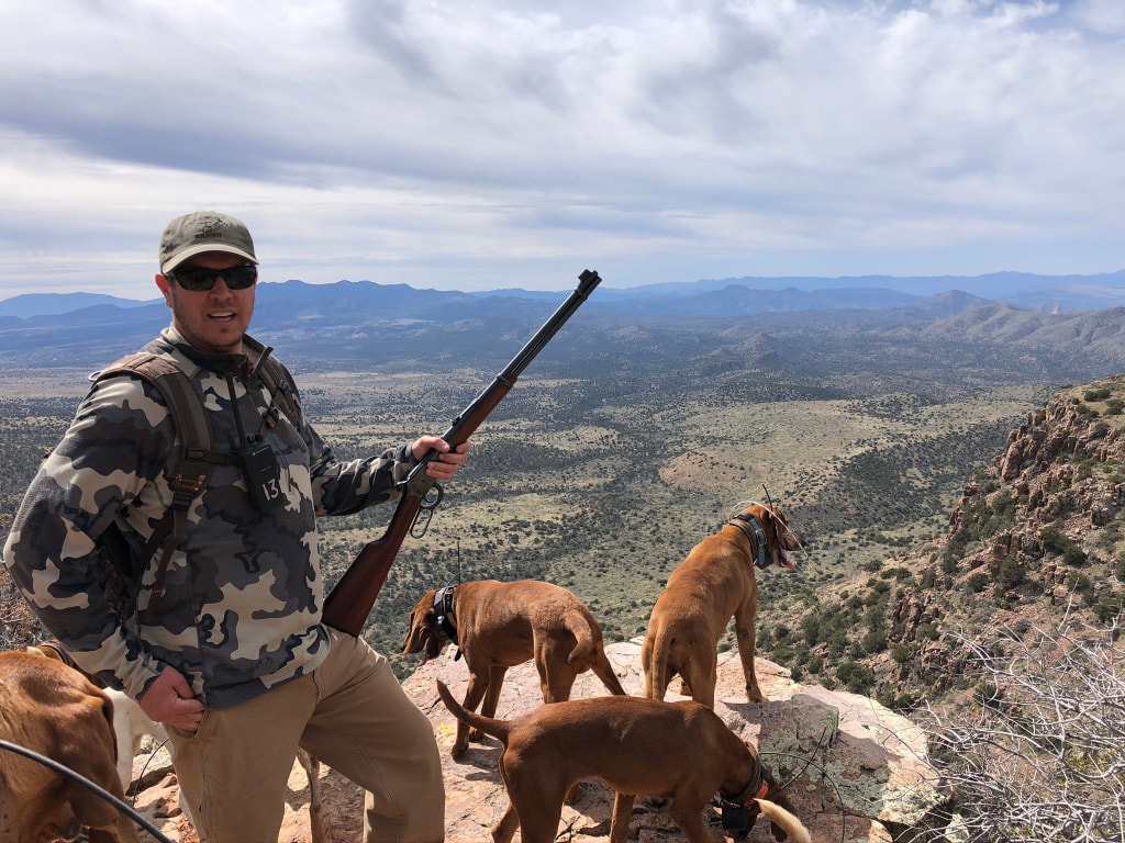 Picture of Clint a.k.a. The Lever Action Hunter in Arizona lion country